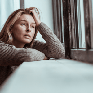 sad woman